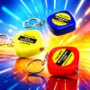 Colorful and creative portable key pendant, multi-functional measuring tape measure, key chain, cartoon mini ruler gift Specification image